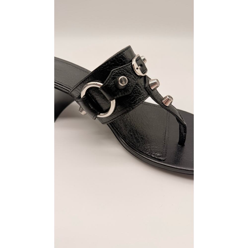 Balenciaga Women’s City Thong Sandals Black Size US 10C/IT 40C - Picture 4 of 16